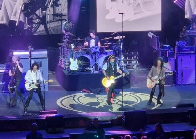 Hollywood Vampires Gig Alice Cooper, Johnny Depp and Joe Perry
